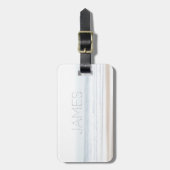 Étiquette À Bagage Plage de surf personnalisée (Devant Vertical)