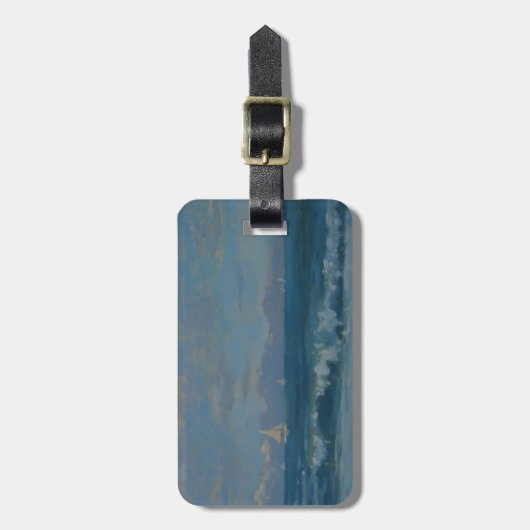 Étiquette À Bagage Plage de Thurlestone (Devant Vertical)