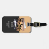 Étiquette À Bagage Plage LT05-0426 (Devant horizontal)