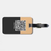 Étiquette À Bagage Plage LT05-0426 (Dos horizontal)