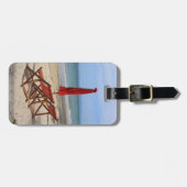 Étiquette À Bagage Plage tropicale (Devant horizontal)