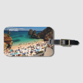 Étiquette À Bagage Plages de l'Algarve Portugal (Devant Horizontal)