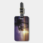 Étiquette À Bagage Plages de Negril, Jamaïque 3 (Devant Vertical)