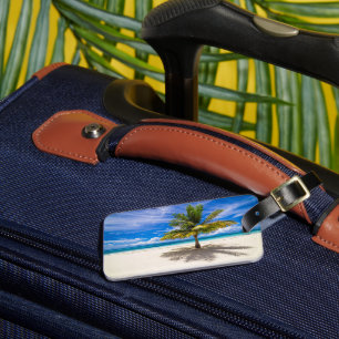 Étiquette À Bagage Plages tropicales Bora Bora, Polynésie française