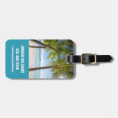 Étiquette À Bagage Plages tropicales | Boracay Philippines (Devant horizontal)