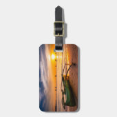 Étiquette À Bagage Plages tropicales | Boracay's White Beach (Devant Vertical)