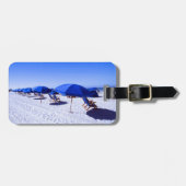 Étiquette À Bagage Plages tropicales | Clearwater, Floride (Devant horizontal)