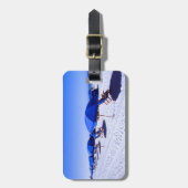 Étiquette À Bagage Plages tropicales | Clearwater, Floride (Devant Vertical)