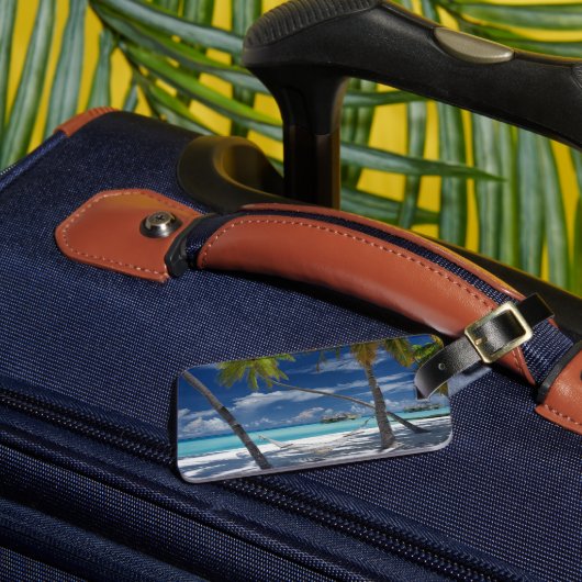 Étiquette À Bagage Plages tropicales | Sandy Beach, Maldives (Insitu Rectoal 3)