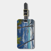 Étiquette À Bagage Plages tropicales | Sandy Beach, Maldives (Devant Vertical)