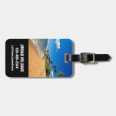 Étiquette À Bagage Plages tropicales | Wailea, Maui, Hawaii (Devant horizontal)