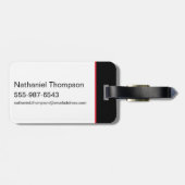 Étiquette À Bagage Plan de Batman Spraypaint (Dos horizontal)