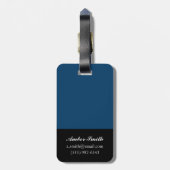 Étiquette À Bagage Plan d'expédition antique I (Dos Vertical)