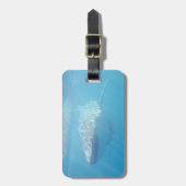 Étiquette À Bagage Plan rapproché sous-marin de requin de baleine (Devant Vertical)