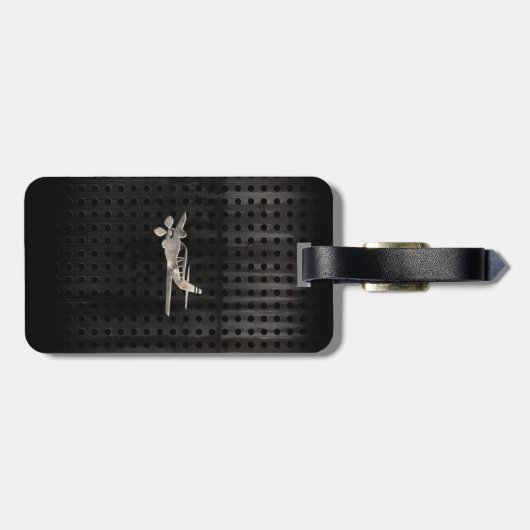 Étiquette À Bagage Plan robuste (Dos horizontal)