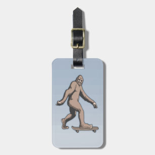 Étiquette À Bagage Planche à roulettes de Bigfoot