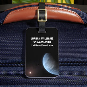 Étiquette À Bagage Planète K2-18b, Étoile Hôte Et Planète Accompagnan