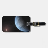 Étiquette À Bagage Planète K2-18b, Étoile Hôte Et Planète Accompagnan (Devant horizontal)