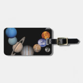 Étiquette À Bagage Planètes du système solaire (Devant horizontal)