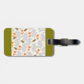 Étiquette À Bagage Plante (Dos horizontal)