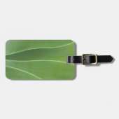 Étiquette À Bagage Plante d'Agave de près (Devant horizontal)