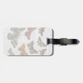 Étiquette À Bagage Plaque 3 (Dos horizontal)