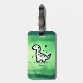 Étiquette À Bagage Plaque de papier (Dos Vertical)