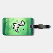 Étiquette À Bagage Plaque de papier (Dos horizontal)