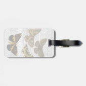 Étiquette À Bagage Plaque de papillon 4 (Dos horizontal)