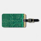 Étiquette À Bagage Plaque mémoire (Devant horizontal)