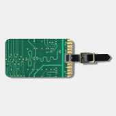 Étiquette À Bagage Plaque mémoire (Devant horizontal)