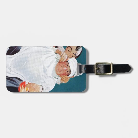 Étiquette À Bagage Plein traitement (Devant horizontal)