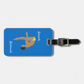 Étiquette À Bagage Plongée (Devant horizontal)