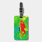 Étiquette À Bagage Plongeur autonome d'Hawaï (Devant Vertical)