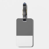 Étiquette À Bagage Plots réflectorisés (Dos Vertical)