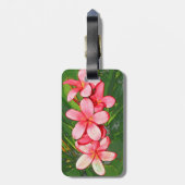 Étiquette À Bagage plumérie (Dos Vertical)