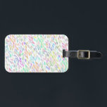 Étiquette À Bagage Plumes Feuilles colorées Motif d'aquarelle<br><div class="desc">Ajoutez un peu de flair à vos bagages avec ce joli motif feuille coloré. Main peinte par moi, pour toi ! Consultez ma boutique pour plus de couleurs et de motifs, plus des accessoires assortis comme tongs, totes, nattes, serviettes, poches cosmétiques, tasses et rideaux de douche. Vous pouvez toujours ajouter...</div>