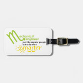 Étiquette À Bagage plus futé (Devant horizontal)