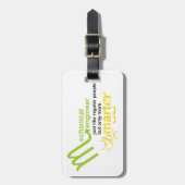 Étiquette À Bagage plus futé (Devant Vertical)