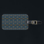 Étiquette À Bagage Poblano Main fait Carreaux marine Motif<br><div class="desc">Ajoutez un peu de flair à vos bagages avec ce joli motif répétitif. Pris à la main par moi, pour toi ! Consultez ma boutique pour plus de couleurs et de motifs, plus des accessoires assortis comme tongs, totes, nattes, serviettes, poches cosmétiques, tasses et rideaux de douche. Vous pouvez toujours...</div>