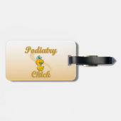 Étiquette À Bagage Podiatry chick (Dos horizontal)