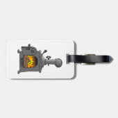 Étiquette À Bagage Poêle à bois (Dos horizontal)