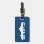 Étiquette À Bagage Point d'aigle S'Il Vous Plaît (Devant Vertical)