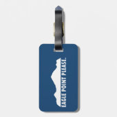 Étiquette À Bagage Point d'aigle S'Il Vous Plaît (Dos Vertical)