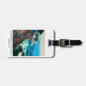 Étiquette À Bagage Point Lobos Monterey Peninsula Côte Californie (Devant horizontal)