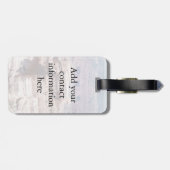 Étiquette À Bagage Point principal (Dos horizontal)