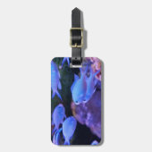 Étiquette À Bagage Poisson bleu tropical (Devant Vertical)