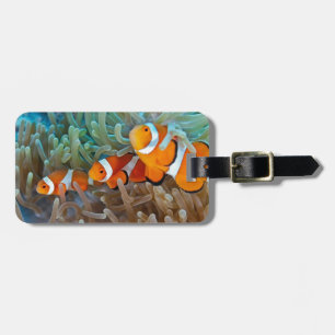 Étiquette À Bagage Poisson clown