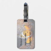 Étiquette À Bagage Poisson de récif tropical - Poisson clown (Dos Vertical)