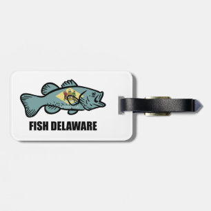 Étiquette À Bagage Poisson Delaware